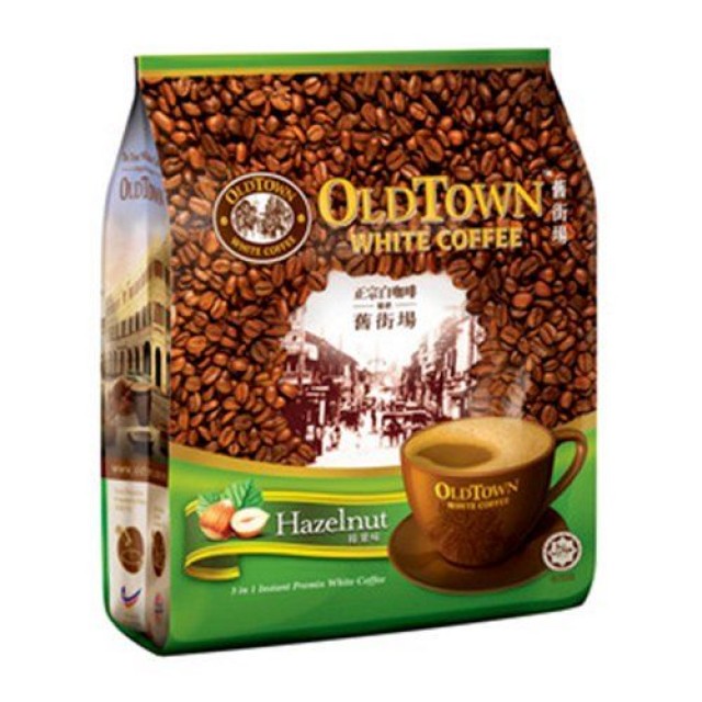 Cà Phê Trắng Malaysia OLD TOWN Vị Hạt Dẻ