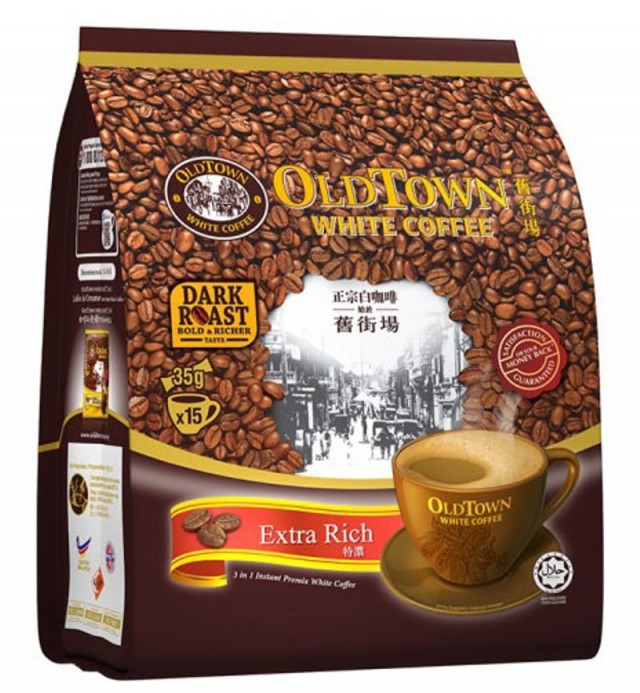 Cà Phê Trắng Malaysia OLD TOWN vị Extra Rich