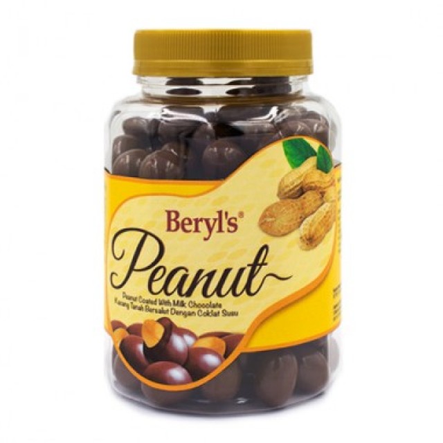 Beryl's Chocolate Đậu phộng phủ socola sữa 350g 