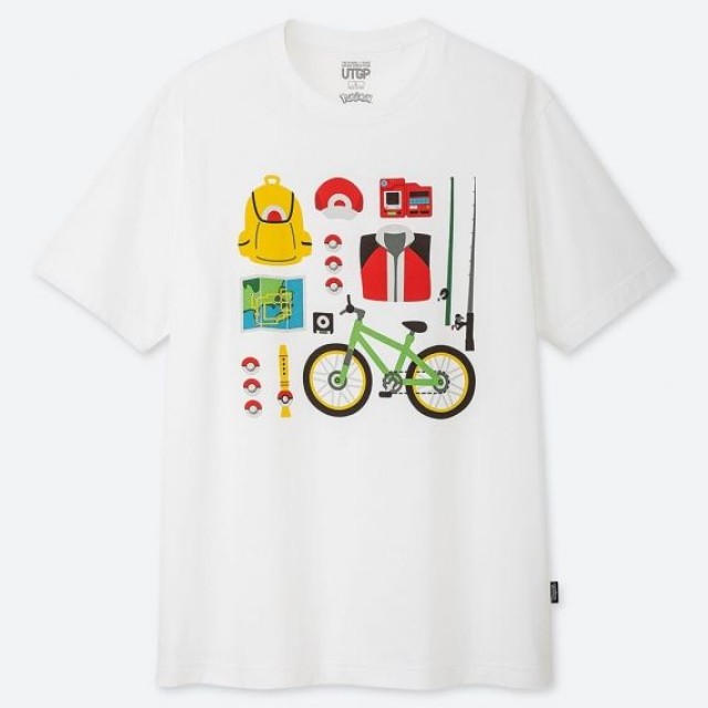 Áo thun nam cổ tròn Uniqlo Pokemon (UT Graphic) 