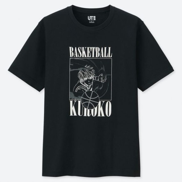 Áo thun nam cổ tròn Uniqlo Kuroko's Basketball (Manga UT Graphic) 