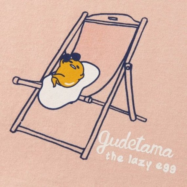 Áo thun nữ Uniqlo Gudetama - SANRIO Characters UT Graphic 