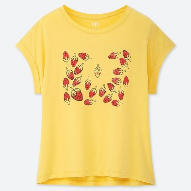 Áo thun nữ cổ tròn Uniqlo Andy Warhol UT 