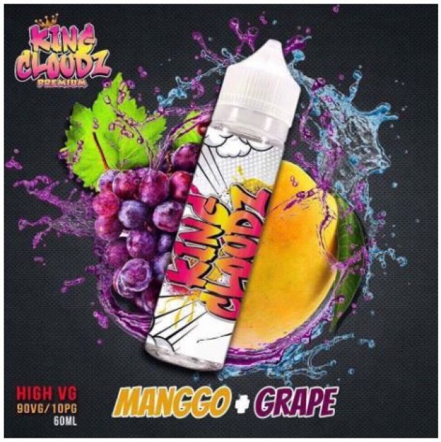 Tinh dầu E-juice King Cloudz Premium Ice Freeze High VG Mango Grape