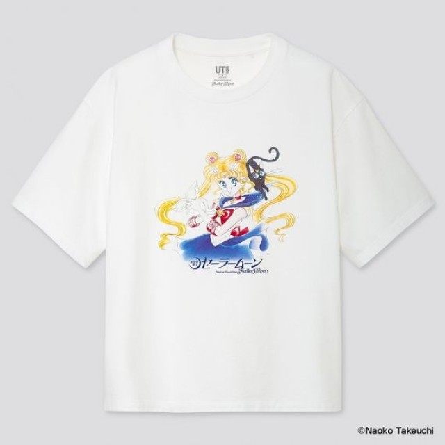Áo thun nữ Uniqlo Thuỷ Thủ Mặt Trăng Pretty Guardian Sailor Moon UT 