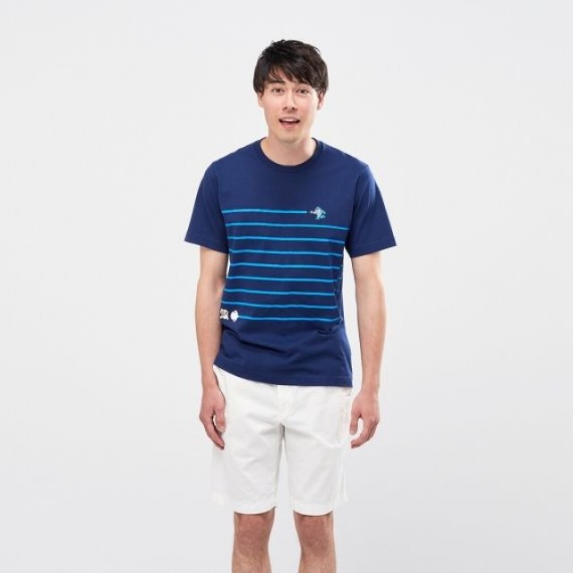 Áo thun T - Shirt nam Uniqlo The Game Classic Pixels UT Megaman 