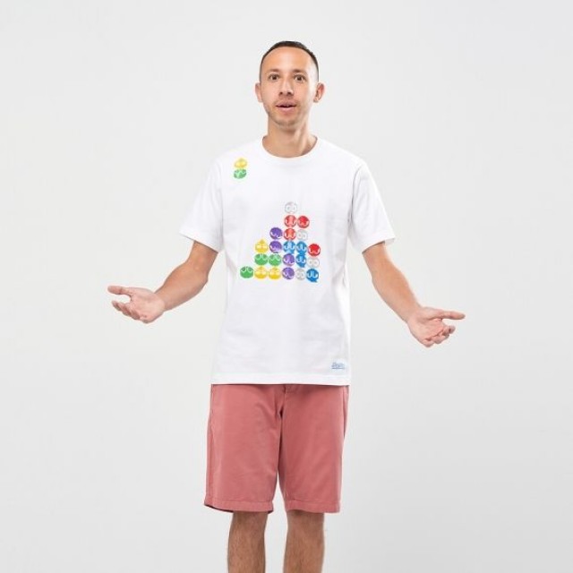 Áo thun T - Shirt nam Uniqlo The Game Classic Pixels UT Puyo Puyo 