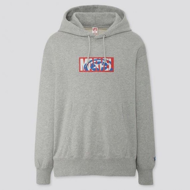 Áo hoodie nam tay dài Uniqlo Marvel  UT 