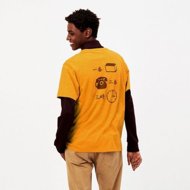 Áo thun cotton nam Uniqlo MEN OMOTENASHI WAGASHI UT Bunmeido 