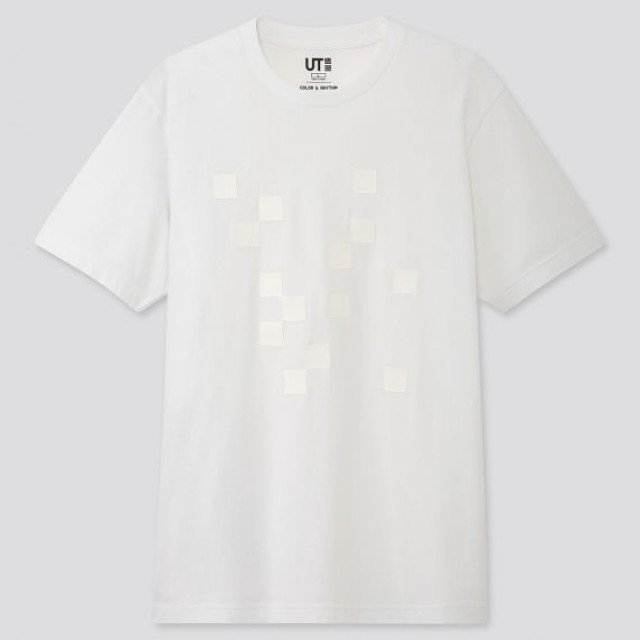 Áo thun cotton nam Uniqlo MEN Colour And Rhythm UT Lygia Pape 