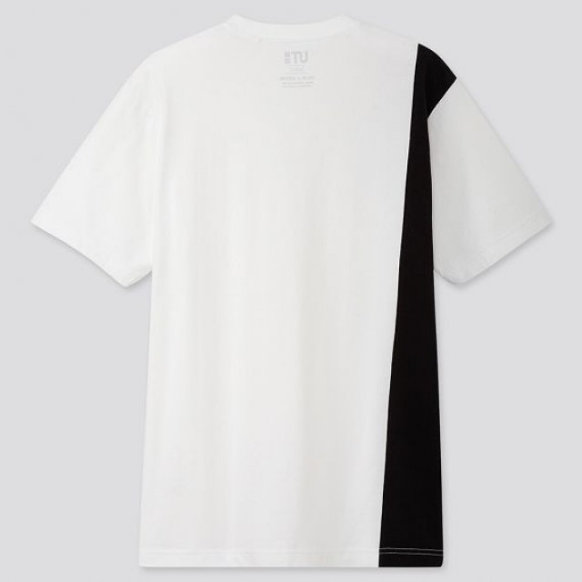 Áo thun cotton nam Uniqlo MEN Colour And Rhythm UT Lygia Pape 