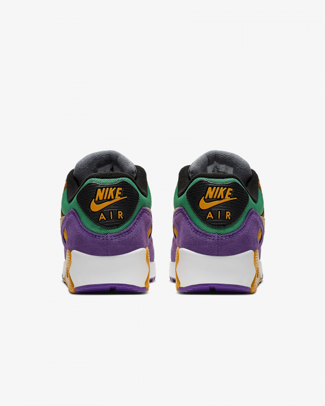 Giày thời trang nam Nike Air Max 90 - Purple/Orange/Red/White 