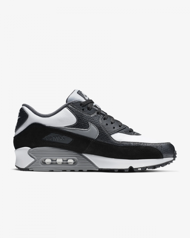 Giày thời trang nam Nike Air Max 90 QS - Black/White/Grey 