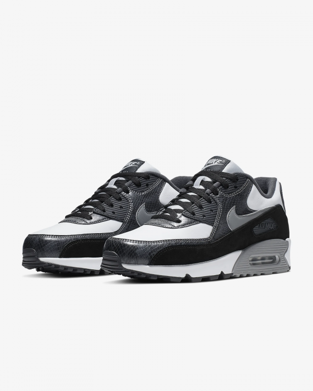 Giày thời trang nam Nike Air Max 90 QS - Black/White/Grey 