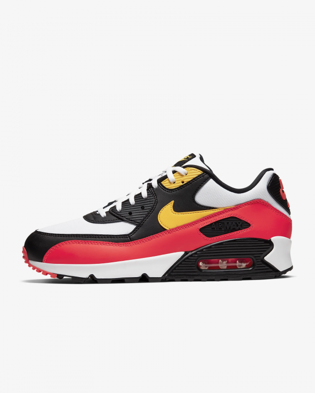 Giày thời trang nam Nike Air Max 90 Essential - Red/Black/Yellow 