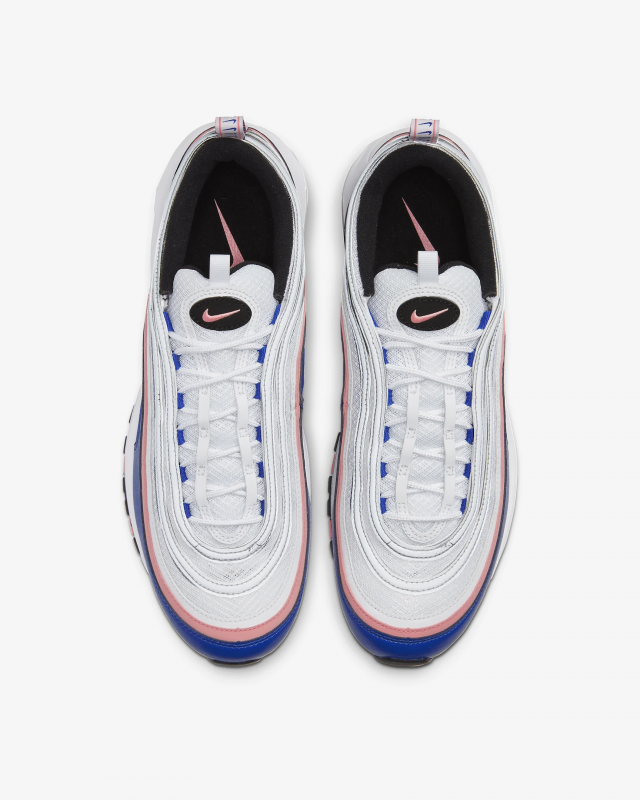 Giày thời trang nam Nike Air Max 97 - White/Blue/Pink 