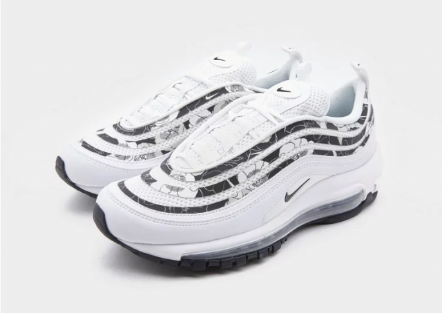 Giày thể thao nữ Nike Air Max 97 SE - White/Black