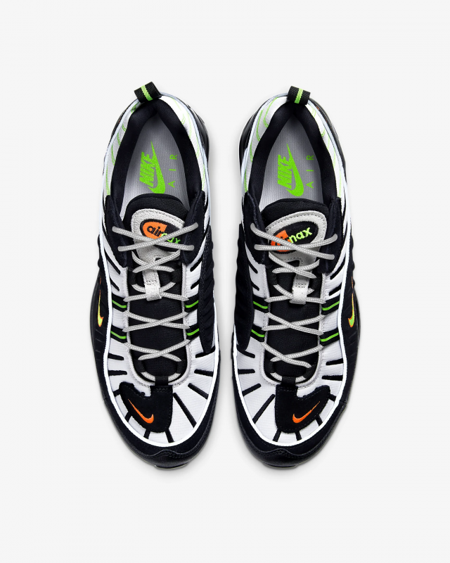 Giày thời trang nam Nike Air Max 98 - Black/White/Neon 