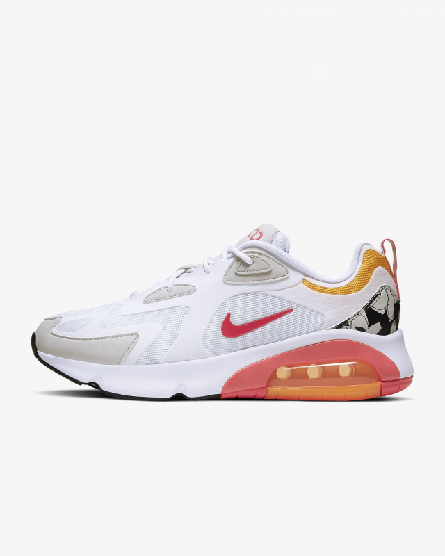 Giày thời trang nam Nike Air Max 200 - White/Orange/Pink 