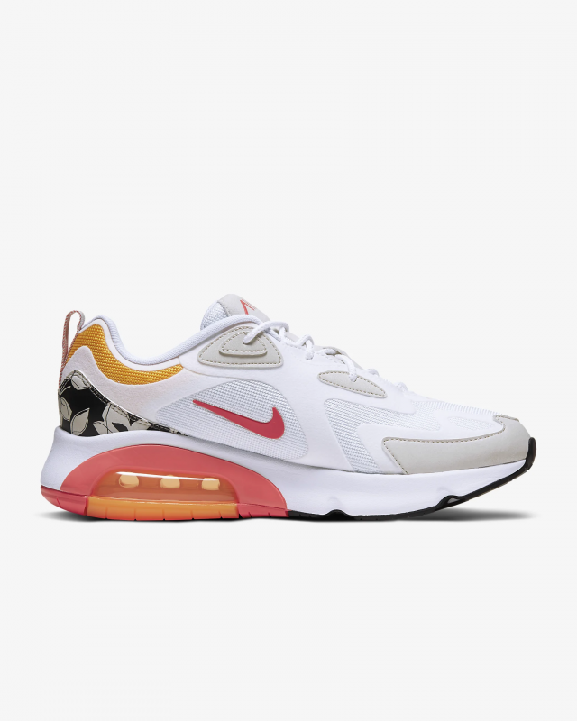 Giày thời trang nam Nike Air Max 200 - White/Orange/Pink 