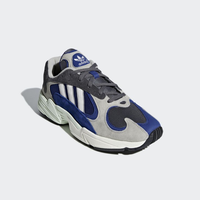 Giày thời trang thể thao nam Adidas Yung 1 - Blue/Grey/White 