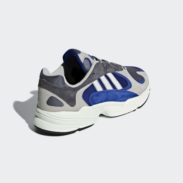 Giày thời trang thể thao nam Adidas Yung 1 - Blue/Grey/White 