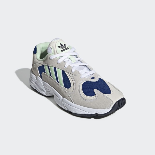 Giày thời trang thể thao nam Adidas Yung 1 - White/Blue/Grey 