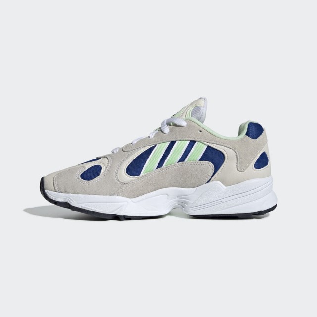 Giày thời trang thể thao nam Adidas Yung 1 - White/Blue/Grey 