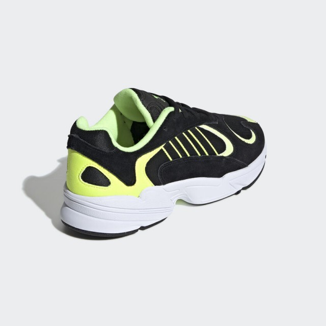 Giày thời trang thể thao nam Adidas Yung 1 - Black/White/Neon 