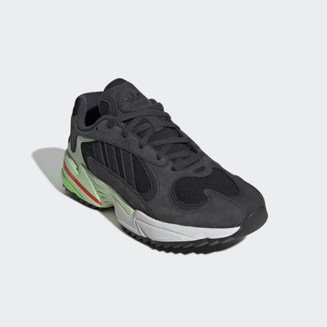 Giày thời trang thể thao nam Adidas Yung 1 Trail - Black/Grey/Green 