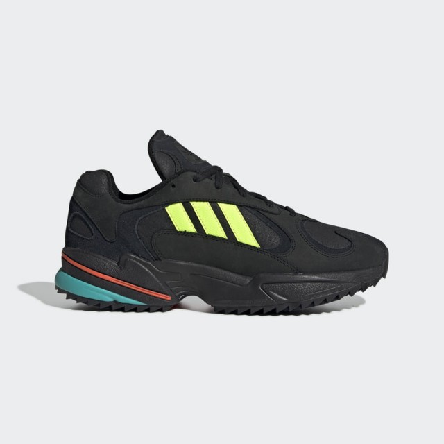 Giày thời trang thể thao nam Adidas Yung 1 Trail - Black/Neon 