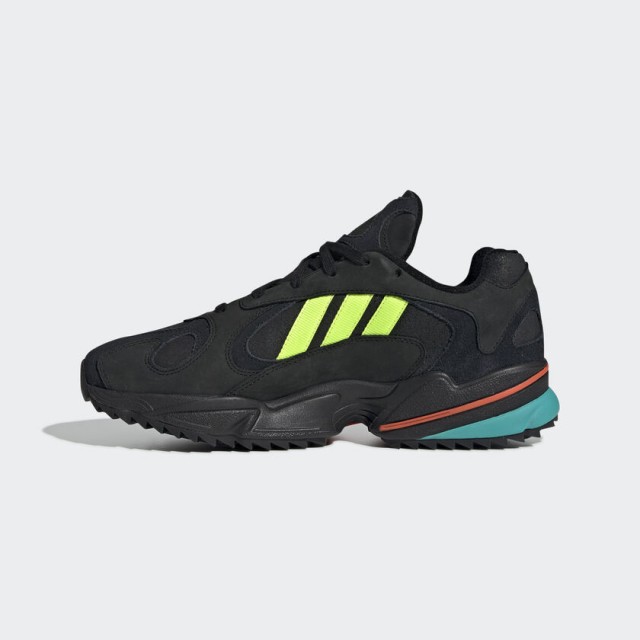 Giày thời trang thể thao nam Adidas Yung 1 Trail - Black/Neon 