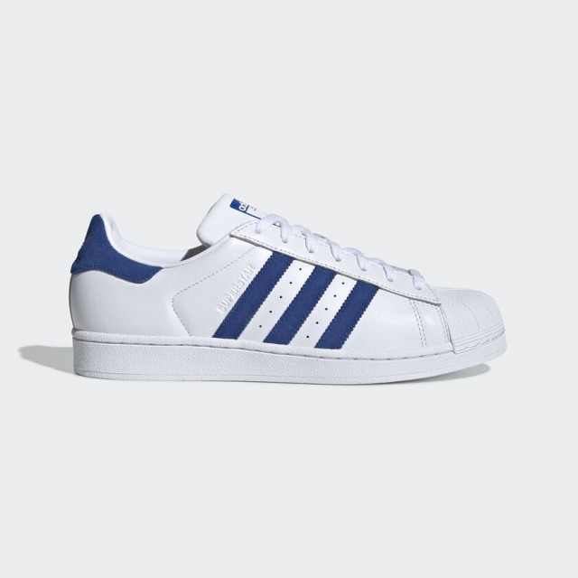 Giày thời trang nam Adidas Superstar - White/Blue 