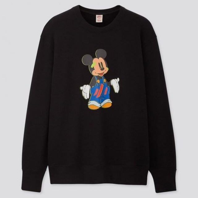 Áo thun nam tay dài Uniqlo DISNEY STORIES 