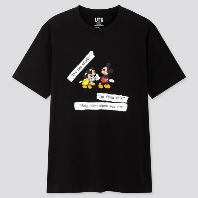 Áo thun nam cổ tròn Uniqlo DISNEY STORIES 