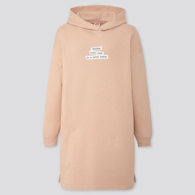 Đầm hoodie nữ tay dài Uniqlo DISNEY STORIES 