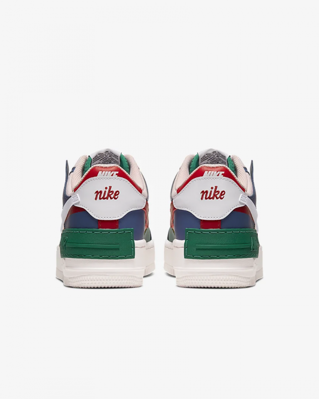 Giày thời trang nữ Nike Air Force 1 Shadow - Mystic Navy/Echo Pink/Gym Red/White 