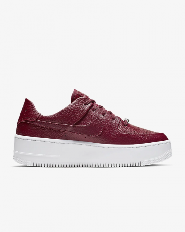 Giày thời trang nữ Nike Air Force 1 Sage Low - Team Red/Noble Red/Team Red 