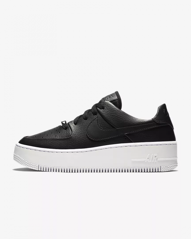 Giày thời trang nữ Nike Air Force 1 Sage Low - Black/White