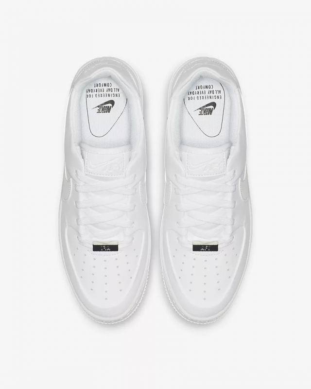 Giày thời trang nữ Nike Air Force 1 Sage Low - White 