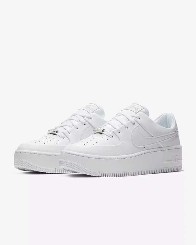 Giày thời trang nữ Nike Air Force 1 Sage Low - White 