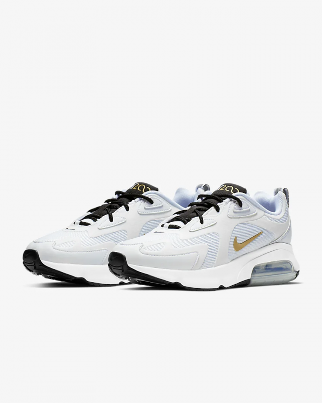 Giày thời trang nữ Nike Air Max 200 - Metallic Silver