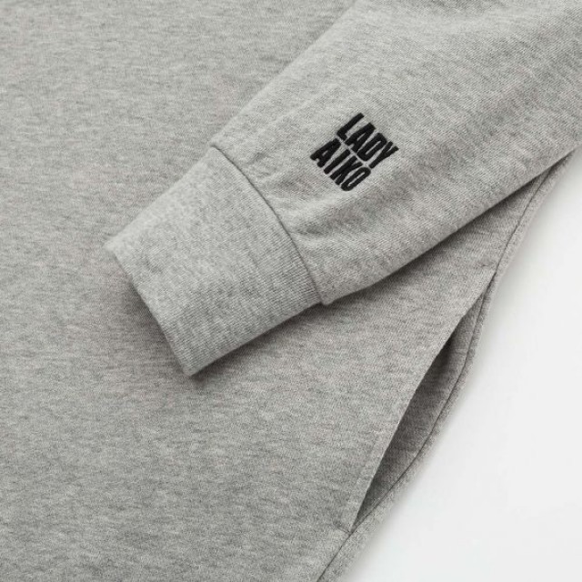 Áo đầm nữ Uniqlo dài WOMEN Urban Walls Sweat Long Sleeve Dress 