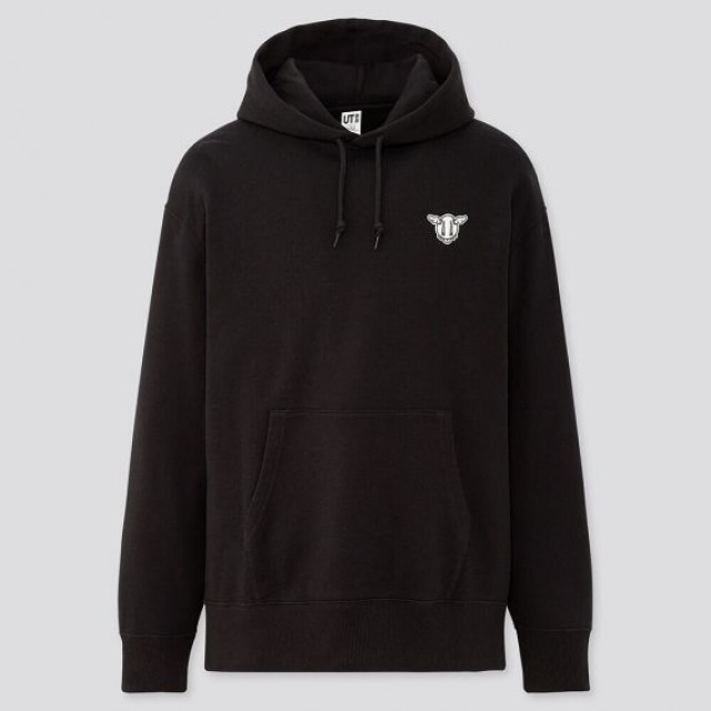 Áo hoodie nam Uniqlo MEN Urban Walls Sweat Pullover Long Sleeve 