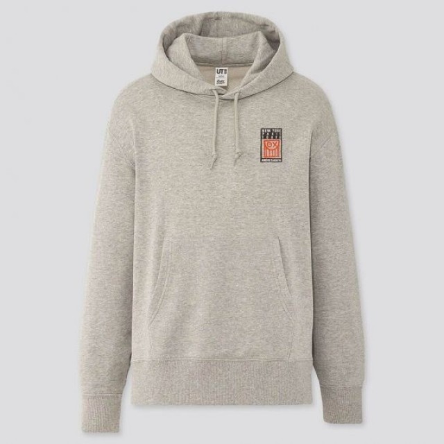 Áo hoodie nam Uniqlo MEN Urban Walls Sweat Pullover Long Sleeve 