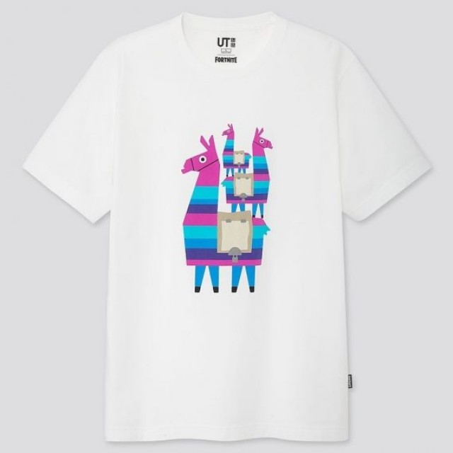 Áo thun nam cổ tròn Uniqlo Fortnite UT 