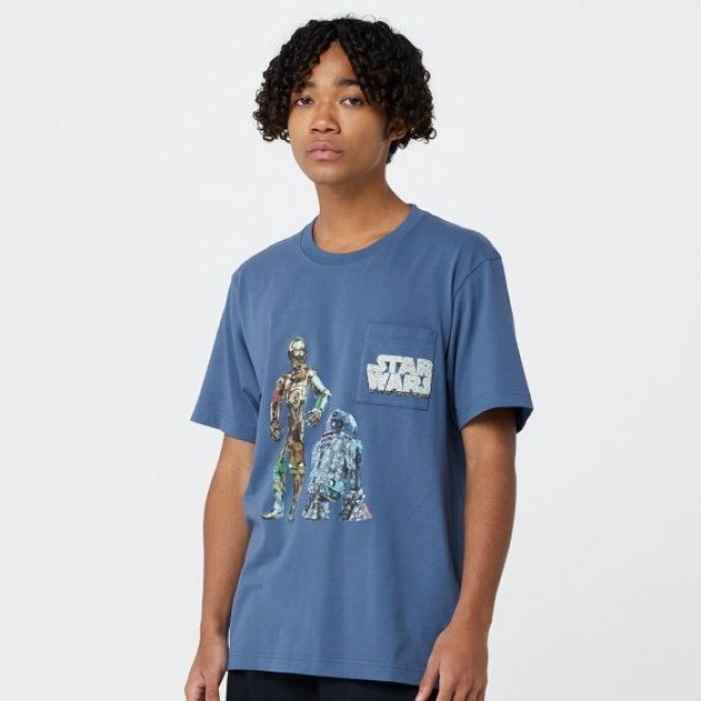 Áo thun nam cổ tròn Uniqlo STAR WARS FOREVER UT Stash 