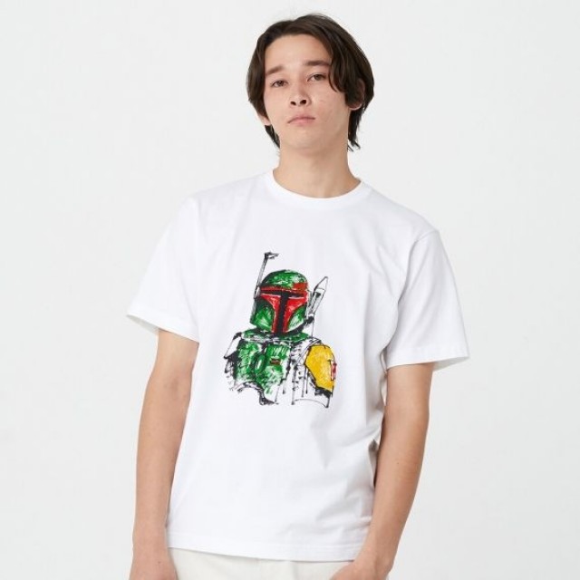 Áo thun nam cổ tròn Uniqlo STAR WARS FOREVER UT Stash 