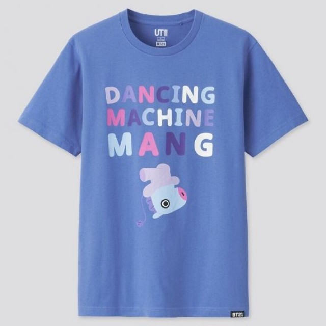 Áo thun nam cổ tròn Uniqlo BT21 UT 