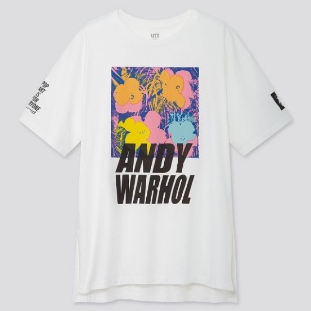 Áo thun nữ cổ tròn Uniqlo Andy Warhol: From A to B and Back Again Oversized UT 